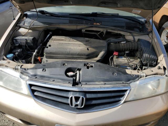 2HKRL18502H521567 - 2002 HONDA ODYSSEY LX GOLD photo 12