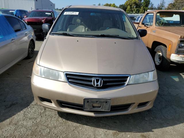 2HKRL18502H521567 - 2002 HONDA ODYSSEY LX GOLD photo 5