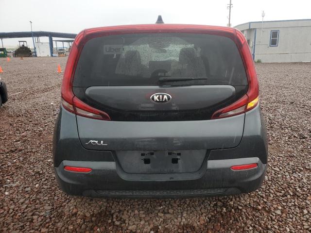 KNDJ23AU4M7738379 - 2021 KIA SOUL LX GRAY photo 6