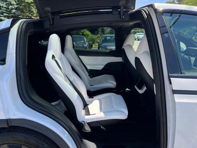 7SAXCBE6XNF331503 - 2022 TESLA MODEL X WHITE photo 6