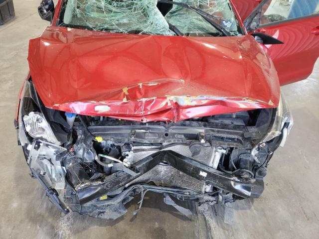 3KPA24AB9KE208278 - 2019 KIA RIO S RED photo 11