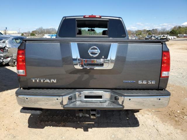 1N6BA0EC8AN317390 - 2010 NISSAN TITAN XE GRAY photo 6