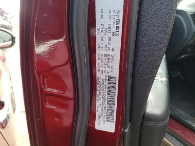 1C4RDHAG7HC609635 - 2017 DODGE DURANGO SXT MAROON photo 13