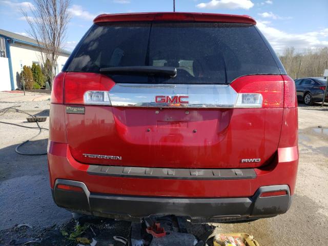 2GKFLVEK7F6355616 - 2015 GMC TERRAIN SLE BURGUNDY photo 6