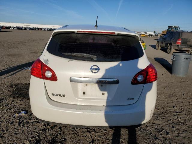 JN8AS5MV1DW640906 - 2013 NISSAN ROGUE S WHITE photo 6