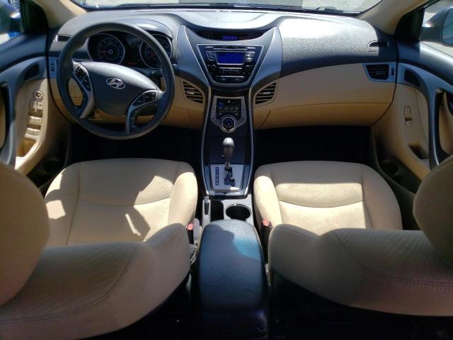 KMHDH4AE6DU809542 - 2013 HYUNDAI ELANTRA GLS BLUE photo 8