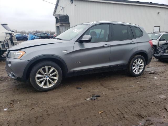 5UXWX9C57D0A18178 - 2013 BMW X3 XDRIVE28I GRAY photo 1