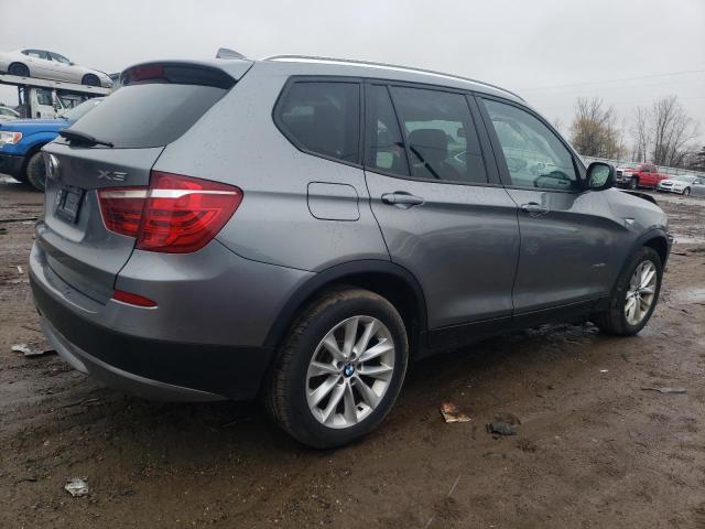 5UXWX9C57D0A18178 - 2013 BMW X3 XDRIVE28I GRAY photo 3