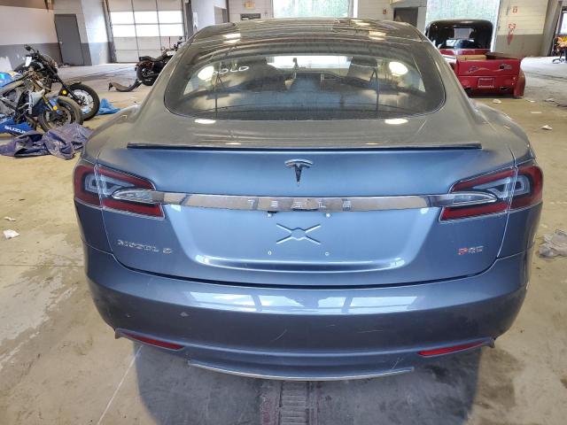 5YJSA1CP5DFP13763 - 2013 TESLA MODEL S Մոխրագույն լուսանկար 6