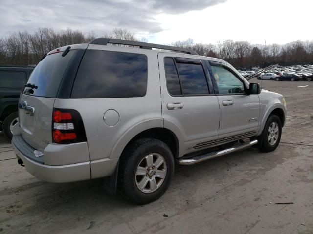 1FMEU73E27UB03414 - 2007 FORD EXPLORER XLT SILVER photo 3