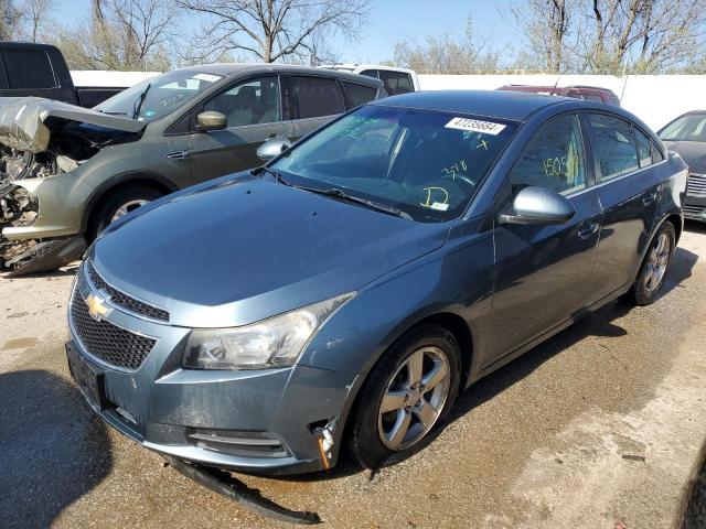 1G1PF5SC3C7216463 - 2012 CHEVROLET CRUZE LT BLUE photo 1