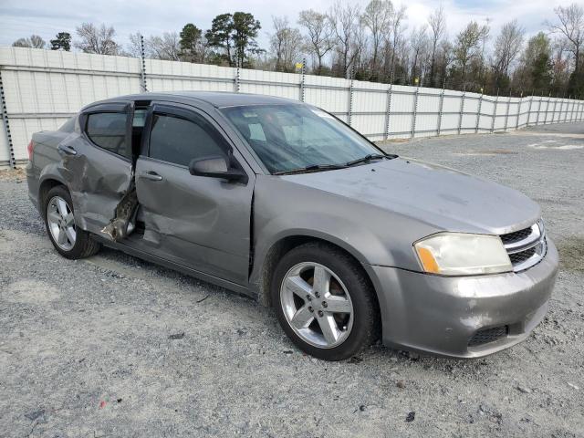 1C3CDZAB4CN147424 - 2012 DODGE AVENGER SE SILVER photo 4