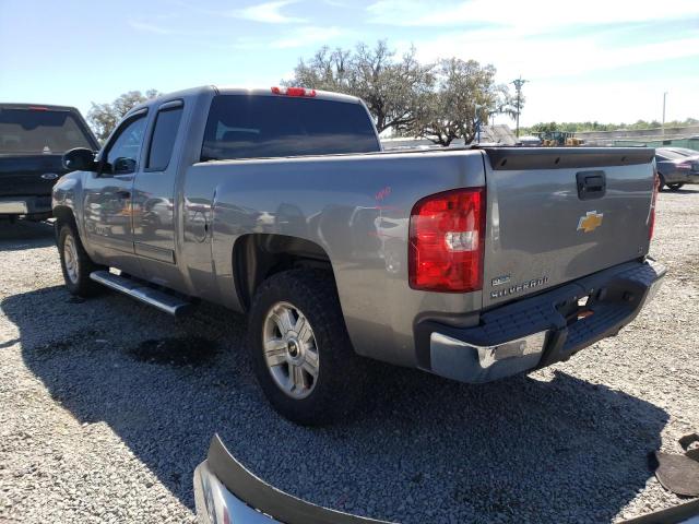 1GCRCSE05CZ278279 - 2012 CHEVROLET SILVERADO C1500 LT GRAY photo 2