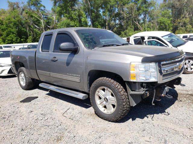 1GCRCSE05CZ278279 - 2012 CHEVROLET SILVERADO C1500 LT GRAY photo 4