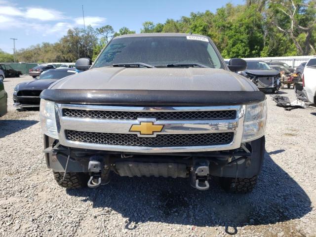 1GCRCSE05CZ278279 - 2012 CHEVROLET SILVERADO C1500 LT GRAY photo 5