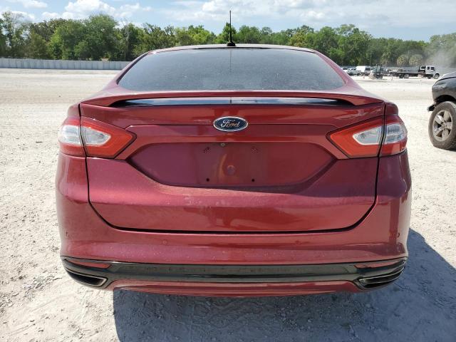 3FA6P0K99DR150377 - 2013 FORD FUSION TITANIUM RED photo 6