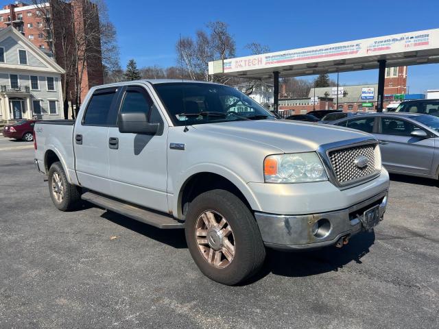 1FTPW14516KD65082 - 2006 FORD F150 SUPERCREW SILVER photo 1