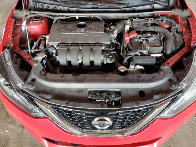 3N1AB7AP9KY319962 - 2019 NISSAN SENTRA S RED photo 11