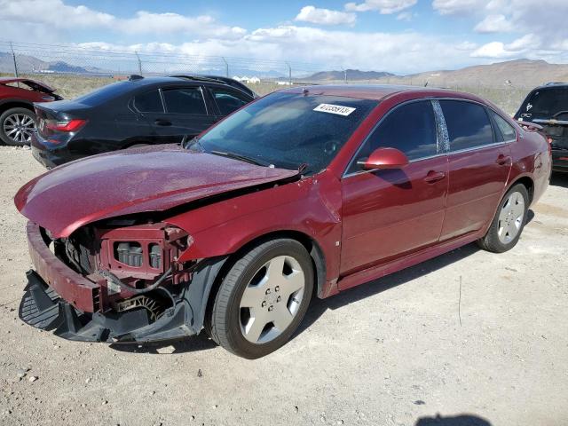 2G1WV58K681337652 - 2008 CHEVROLET IMPALA 50TH ANNIVERSARY BURGUNDY photo 1