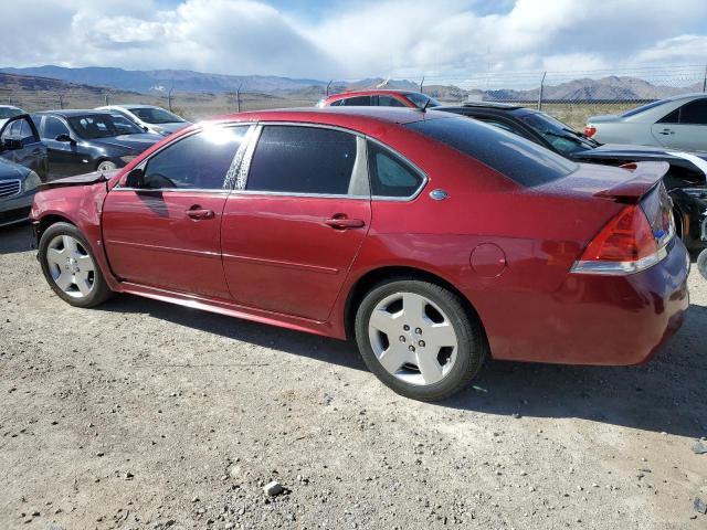 2G1WV58K681337652 - 2008 CHEVROLET IMPALA 50TH ANNIVERSARY BURGUNDY photo 2