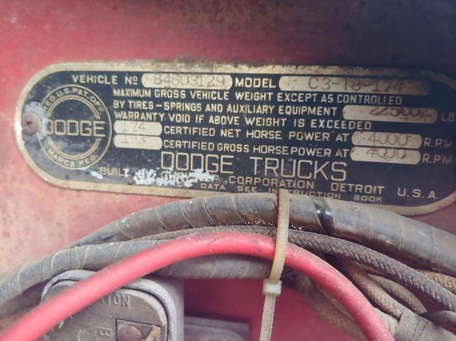 84603129 - 1956 DODGE TRUCK RED photo 10