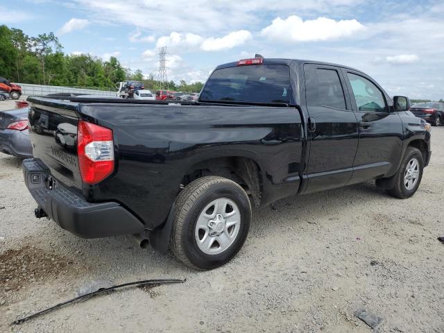 5TFRY5F15MX292593 - 2021 TOYOTA TUNDRA DOUBLE CAB SR/SR5 BLACK photo 3