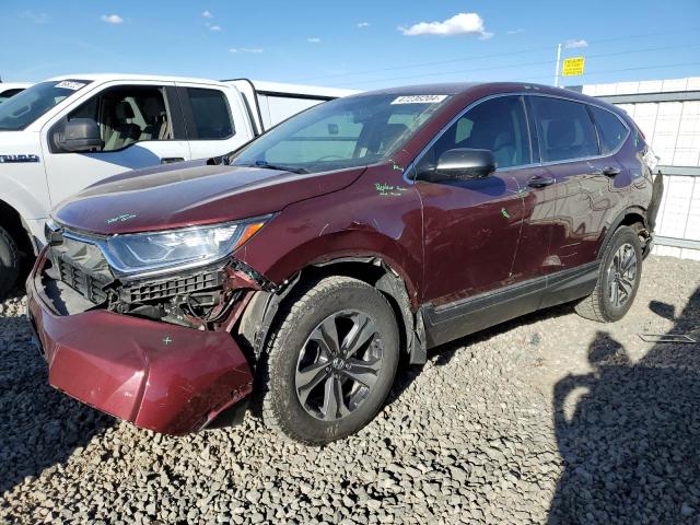 2HKRW6H33JH214234 - 2018 HONDA CR-V LX BURGUNDY photo 1