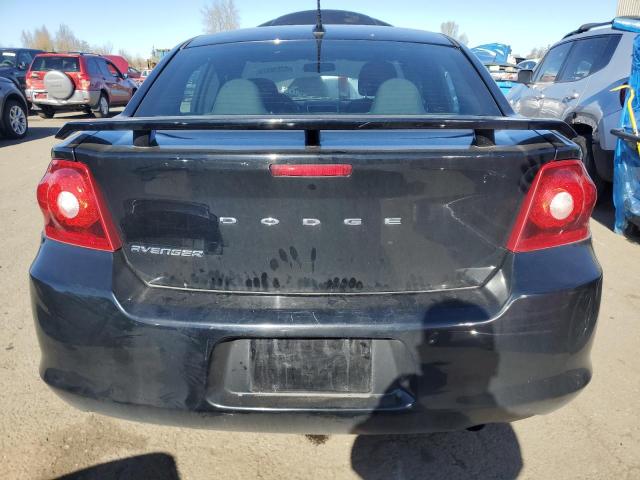 1C3CDZAB2DN693141 - 2013 DODGE AVENGER SE BLACK photo 6