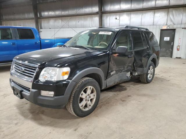 1FMEU73E76UA44651 - 2006 FORD EXPLORER 4 XLT BLACK photo 1