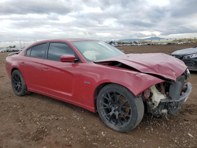 2C3CDXCT5EH277430 - 2014 DODGE CHARGER R/T RED photo 4