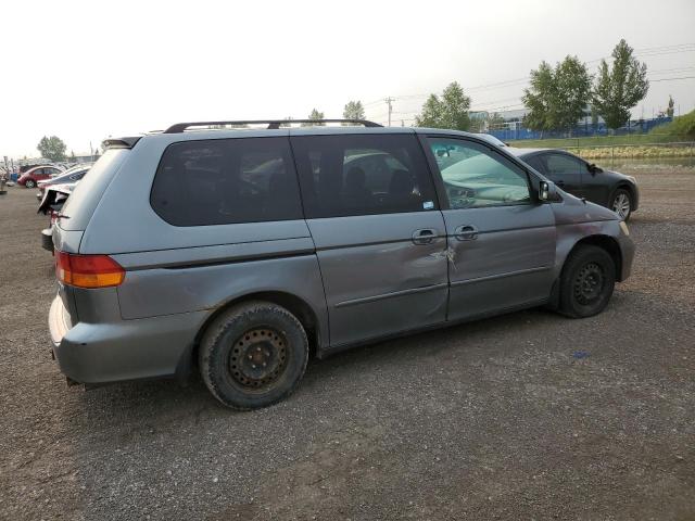 2HKRL18682H009628 - 2002 HONDA ODYSSEY EX GRAY photo 3