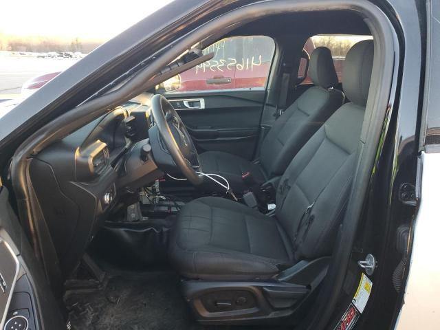 1FM5K8AB7MGA43189 - 2021 FORD EXPLORER POLICE INTERCEPTOR შავი ფოტო 7