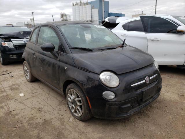 3C3CFFAR1ET282983 - 2014 FIAT 500 POP BLACK photo 4