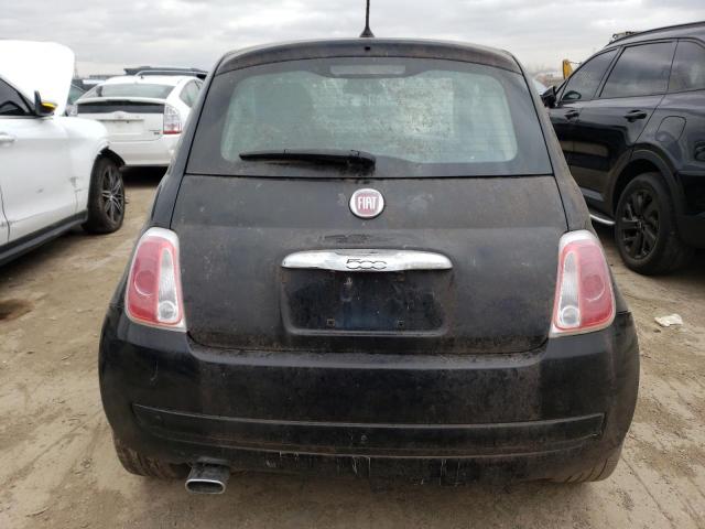 3C3CFFAR1ET282983 - 2014 FIAT 500 POP BLACK photo 6