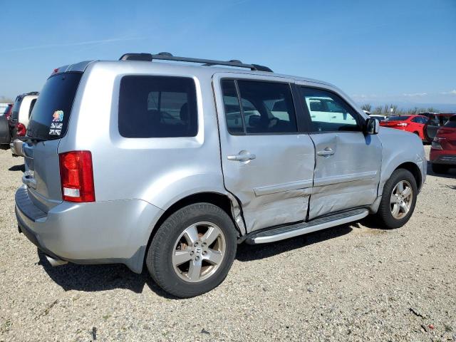 5FNYF3H6XAB001784 - 2010 HONDA PILOT EXL SILVER photo 3