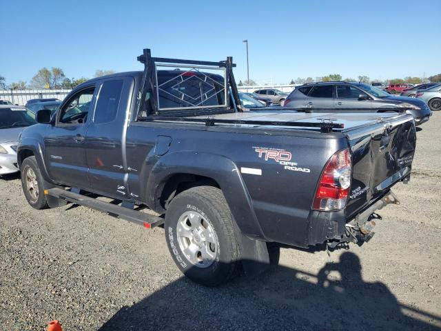 5TETU4GN3AZ696073 - 2010 TOYOTA TACOMA PRERUNNER ACCESS CAB CHARCOAL photo 2