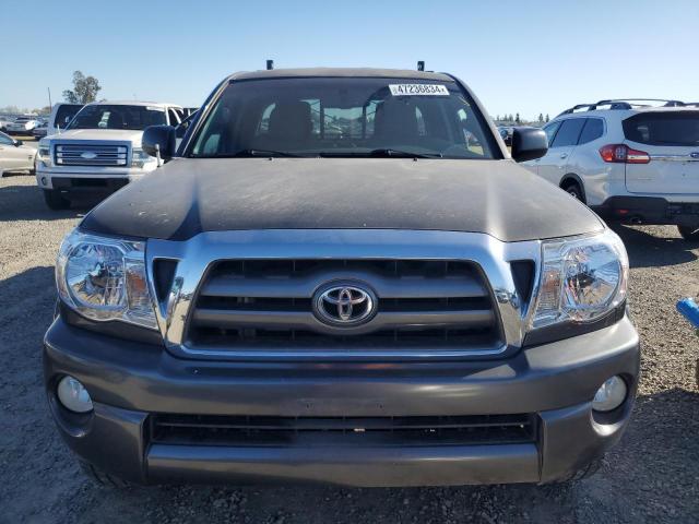 5TETU4GN3AZ696073 - 2010 TOYOTA TACOMA PRERUNNER ACCESS CAB CHARCOAL photo 5