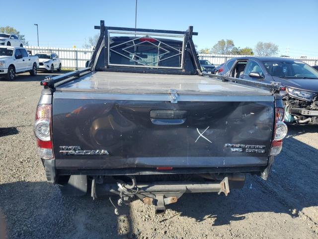 5TETU4GN3AZ696073 - 2010 TOYOTA TACOMA PRERUNNER ACCESS CAB CHARCOAL photo 6