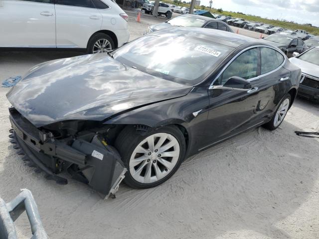 5YJSA1E24GF167494 - 2016 TESLA MODEL S Սև լուսանկար 1