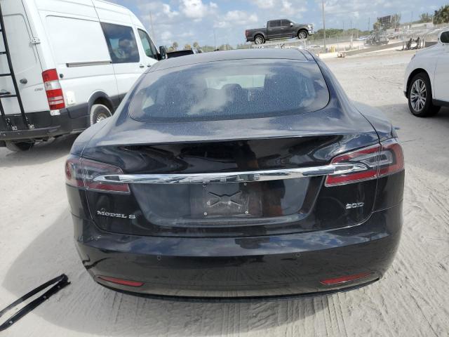 5YJSA1E24GF167494 - 2016 TESLA MODEL S Սև լուսանկար 6