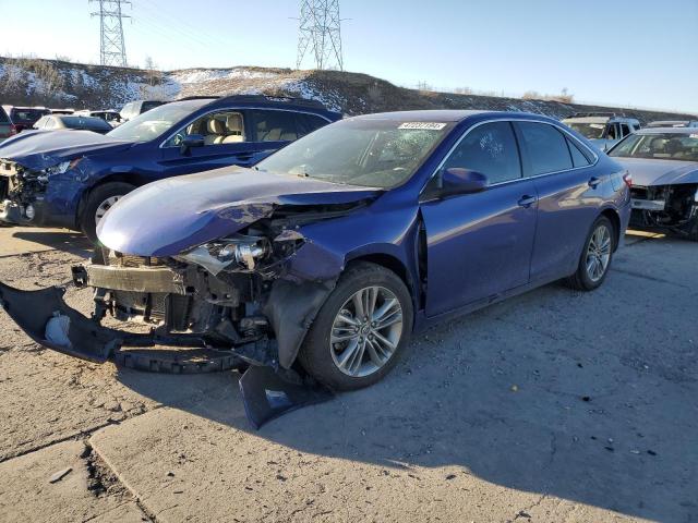 4T1BF1FK0FU981868 - 2015 TOYOTA CAMRY LE BLUE photo 1