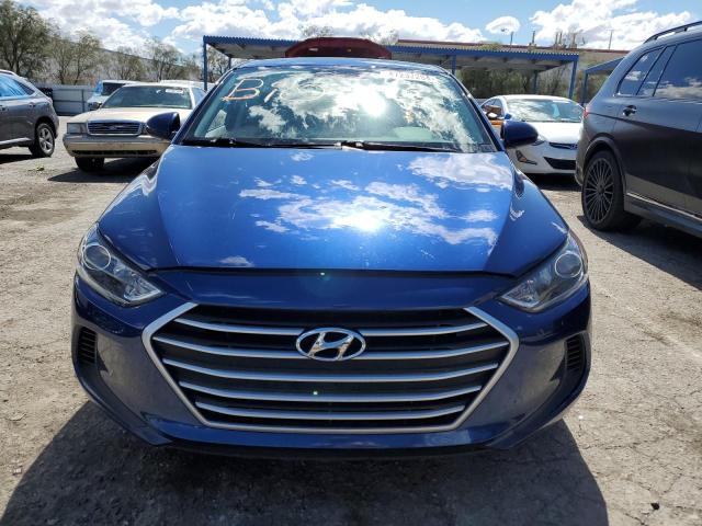 5NPD84LF2JH259370 - 2018 HYUNDAI ELANTRA SEL BLUE photo 5