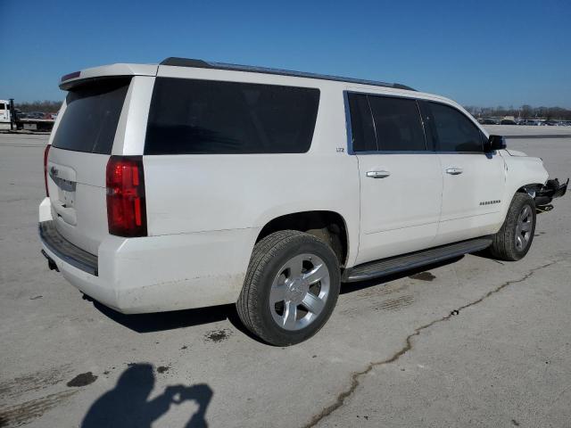 1GNSKJKC7GR481796 - 2016 CHEVROLET SUBURBAN K1500 LTZ WHITE photo 3