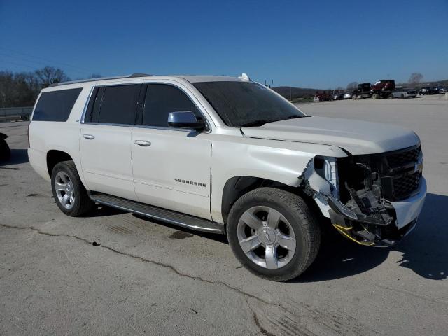 1GNSKJKC7GR481796 - 2016 CHEVROLET SUBURBAN K1500 LTZ WHITE photo 4