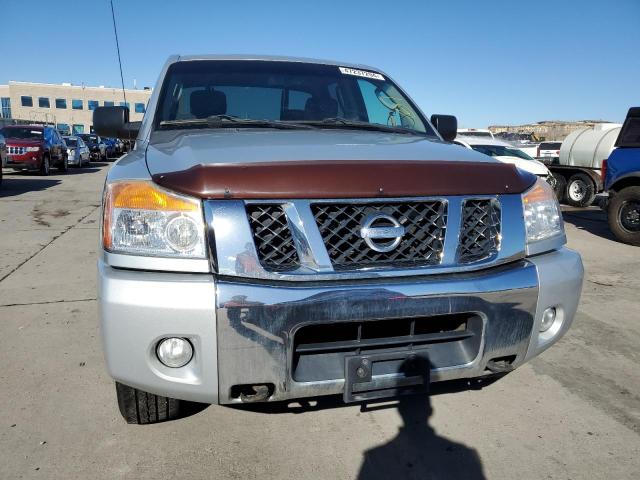 1N6BA0EC8AN310682 - 2010 NISSAN TITAN XE SILVER photo 5