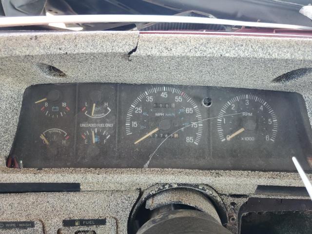 1FTDF15Y9KNA99511 - 1989 FORD F150 BLACK photo 9