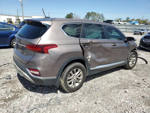 5NMS23AD8KH132173 - 2019 HYUNDAI SANTA FE SE BROWN photo 3