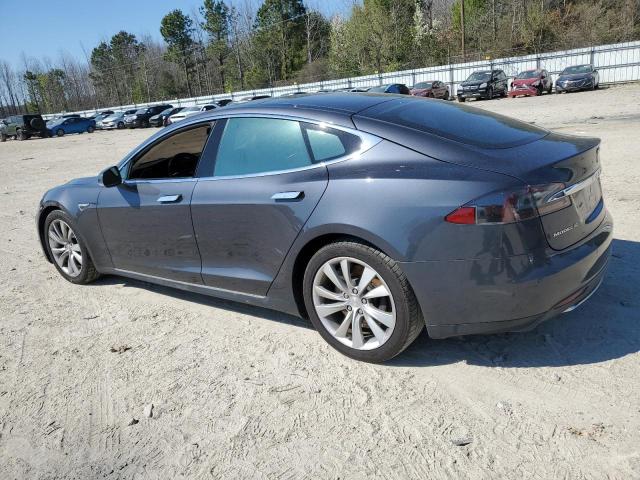 5YJSA1E26FF111667 - 2015 TESLA MODEL S GRAY photo 2