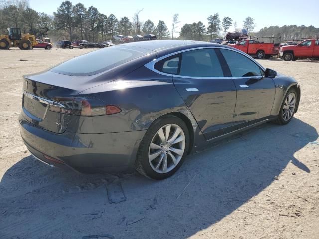 5YJSA1E26FF111667 - 2015 TESLA MODEL S GRAY photo 3