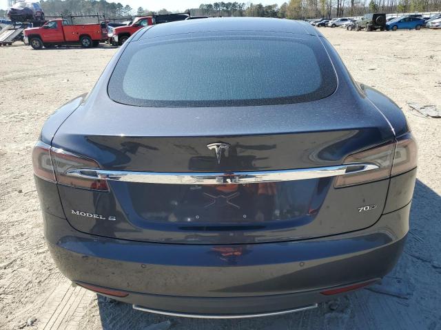 5YJSA1E26FF111667 - 2015 TESLA MODEL S GRAY photo 6